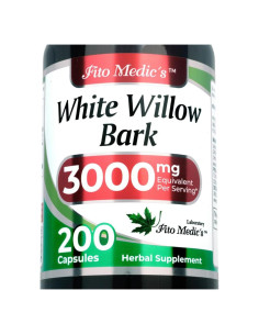 Suplemento Herbal FITO MEDIC'S Corteza de Sauce Blanco 180 Cápsulas