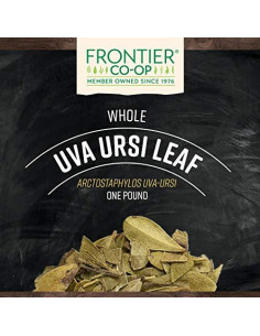 Hoja de Uva Ursi Entera Frontier Co-op 0.45 kg Kosher 2