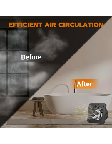 Ventilador Extractor de Cocina YOZON 8" 700 CFM 50W