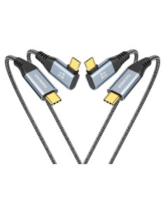 Cable USB C a USB C 2.01m 4K 20Gbps Carga Rápida 100W