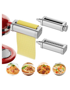 Accesorio de Pasta KERUYUNLA para Batidora KitchenAid 3 Piezas