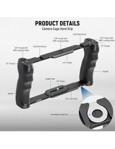 Jaula Universal NEEWER CA016T para Cámara con Mango 2