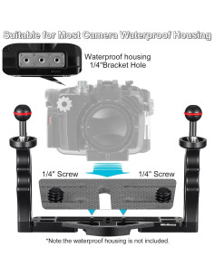Soporte de Cámara Submarina MINIFOCUS MF-22 con Asa 2