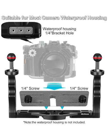 Soporte de Cámara Submarina MINIFOCUS MF-22 con Asa