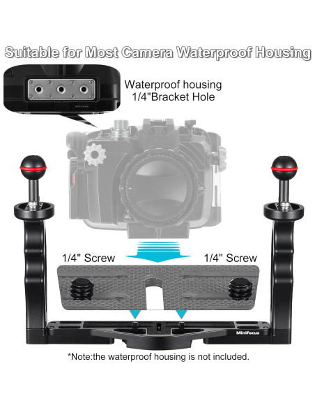 Soporte de Cámara Submarina MINIFOCUS MF-22 con Asa