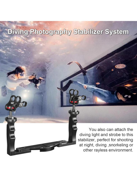 Soporte de Cámara Submarina MINIFOCUS MF-22 con Asa