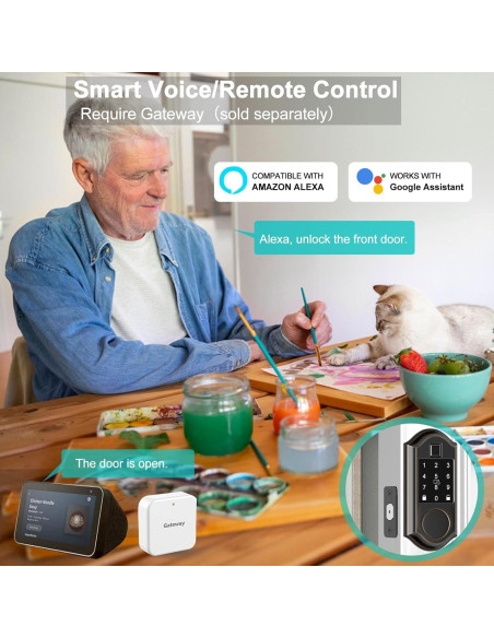 Cerradura Inteligente Narpult Smart con Huella Dactilar Cerradura Inteligente Narpult Smart con Huella Dactilar