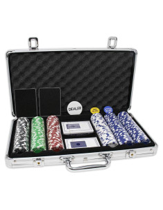 Set de Fichas de Póker Da Vinci 300 de 11.5g con Estuche