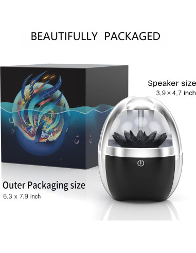 Altavoz Inalámbrico Bluetooth 5.0 Ferrofluido INTERYI