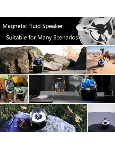 Altavoz Inalámbrico Bluetooth 5.0 Ferrofluido INTERYI