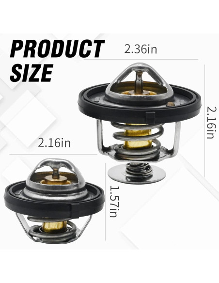 Kit de termostato Anxingo 658-170 657-203 para Chrysler/Dodge