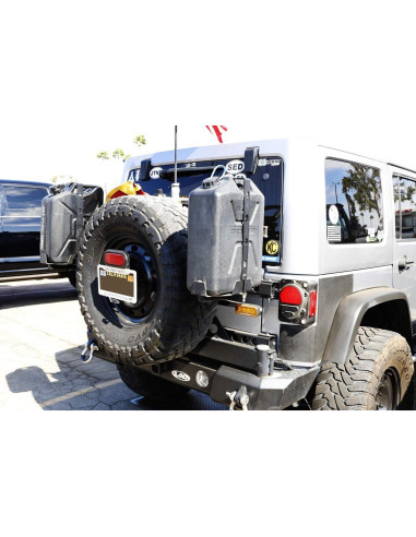 Soporte de Placa de Matrícula iJDMTOY LED Jeep 2007-2017