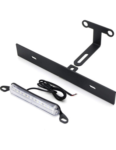 Soporte de Placa de Matrícula iJDMTOY LED Jeep 2007-2017