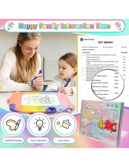 Pizarra Magnética MEJCFARI QT-Board para Niños 1-3 Años