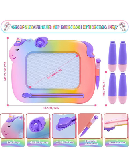 Pizarra Magnética MEJCFARI QT-Board para Niños 1-3 Años