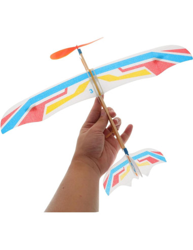 10 Piezas Juguete de Avión de Madera NUOBESTY 40.96x30.99cm