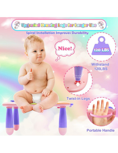 Pizarra Magnética MEJCFARI QT-Board para Niños 1-3 Años