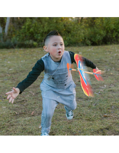10 Piezas Juguete de Avión de Madera NUOBESTY 40.96x30.99cm