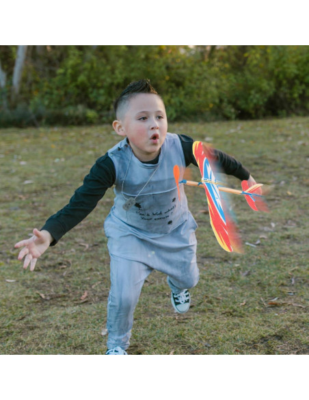 10 Piezas Juguete de Avión de Madera NUOBESTY 40.96x30.99cm