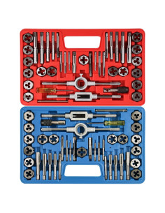 Juego de 80 Piezas de Machos y Matrices Anfrere M3 a M12