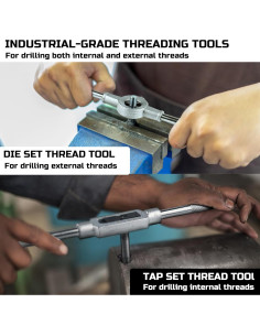 Juego de 80 Piezas de Machos y Matrices Anfrere M3 a M12 2