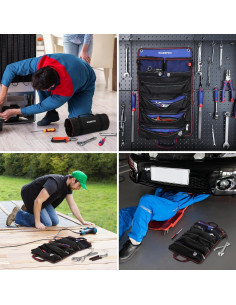 Bolsa de Herramientas WORKPRO 6 Bolsillos Organizador 2