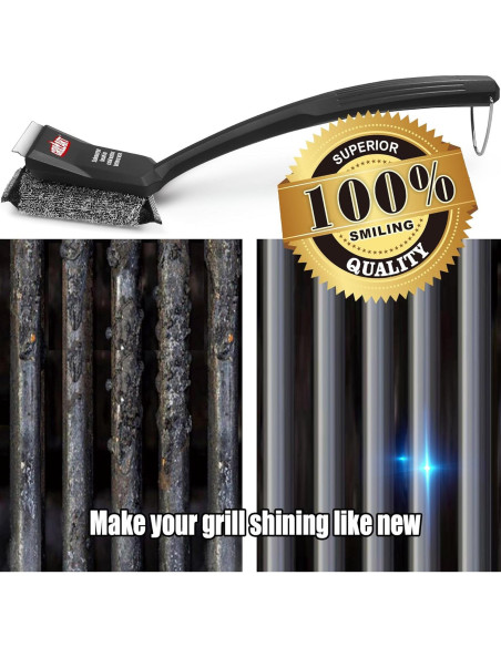 Cepillo para Parrilla GRILLART SteamWizards Sin Cerda