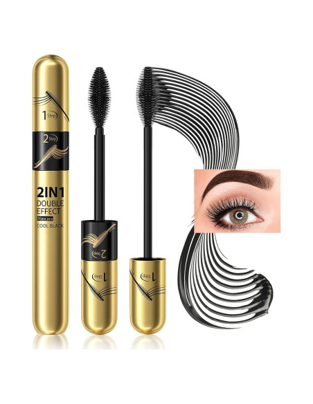 Máscara 2-en-1 Fanterday para Pestañas Dramáticas 14cm Máscara 2-en-1 Fanterday para Pestañas Dramáticas 14cm