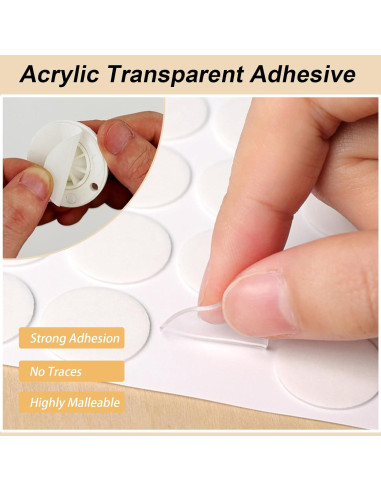 Ruedas Caster Autoadhesivas FEOXSHAL para Cricut 220 kg