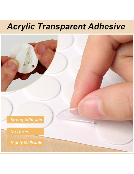 Ruedas Caster Autoadhesivas FEOXSHAL para Cricut 220 kg