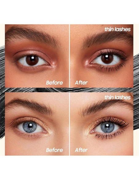 Máscara 2-en-1 Fanterday para Pestañas Dramáticas 14cm Máscara 2-en-1 Fanterday para Pestañas Dramáticas 14cm