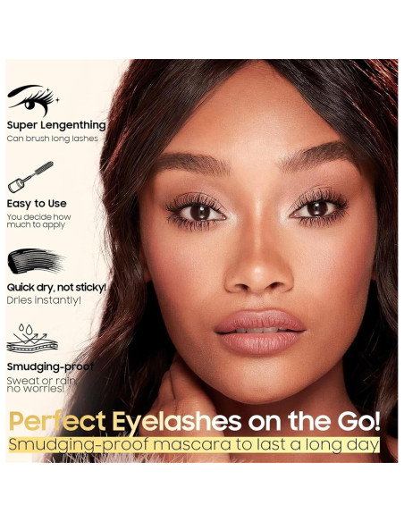 Máscara 2-en-1 Fanterday para Pestañas Dramáticas 14cm Máscara 2-en-1 Fanterday para Pestañas Dramáticas 14cm