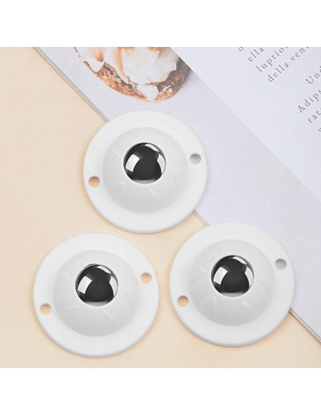 Ruedas Caster Autoadhesivas FEOXSHAL para Cricut 220 kg