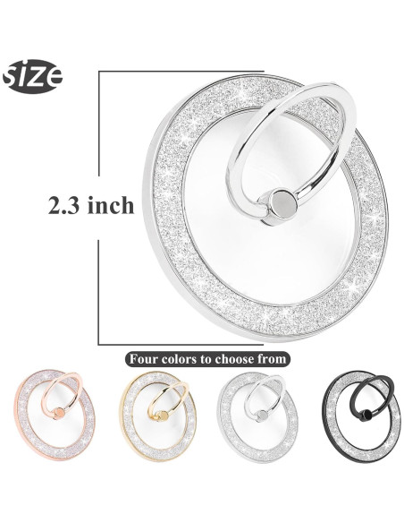 Soporte Magnético LIZIMANDU para Teléfono MagSafe Plata Soporte Magnético LIZIMANDU para Teléfono MagSafe Plata