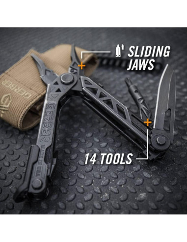 Multiherramienta Gerber Gear Center-Drive 16 en 1 - Negro