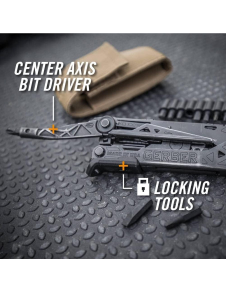 Multiherramienta Gerber Gear Center-Drive 16 en 1 - Negro