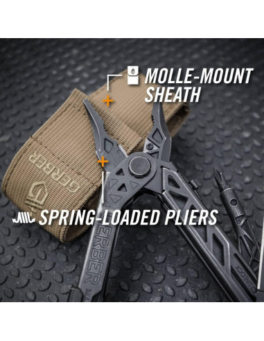 Multiherramienta Gerber Gear Center-Drive 16 en 1 - Negro