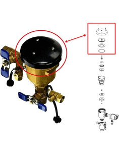 Kit de Reparación Bonete UcarSoon 720A para Válvula 1/2 a 1" 2