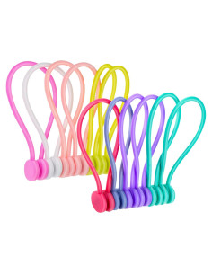 Organizadores de Cuerdas Magnéticas FGSAEOR Paquete de 12