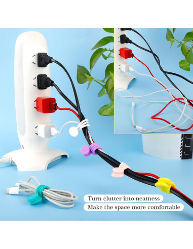 Organizadores de Cuerdas Magnéticas FGSAEOR Paquete de 12