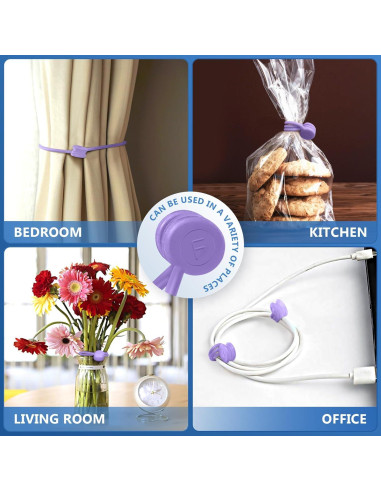 Organizadores de Cuerdas Magnéticas FGSAEOR Paquete de 12