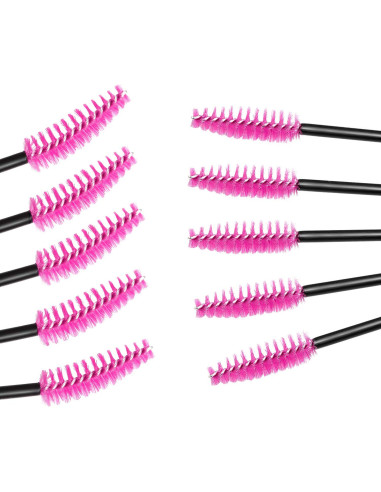 300 Varitas Desechables para Pestañas - Rojo - Suministros