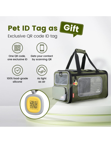 Transportín para mascotas Pawaii 42.9x26.9x26.9cm 5.9kg Transportín para mascotas Pawaii 42.9x26.9x26.9cm 5.9kg