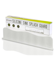 Protector de Salpicaduras TYOARO Silicona Blanco 44.2x4.3x9.1cm