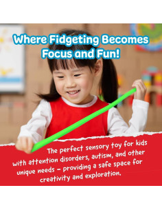 Monos Noodles Antiestrés Impresa 5 Piezas 243 cm Juguetes 2