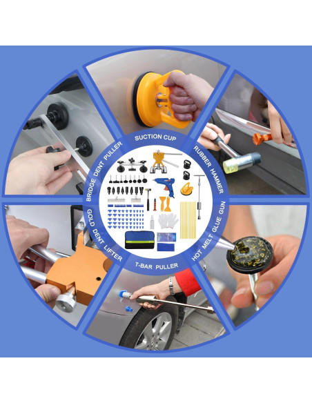 Kit de Herramientas para Reparación de Abolladuras ROADGIVE 97 Piezas
