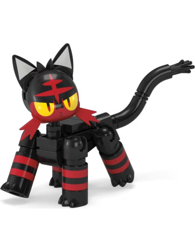 Kit de Construcción MEGA Pokémon Litten 32 Piezas Mattel