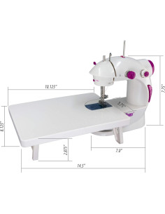 Mini Máquina de Coser Portátil Sew Mighty - Doble Velocidad, 400g 2