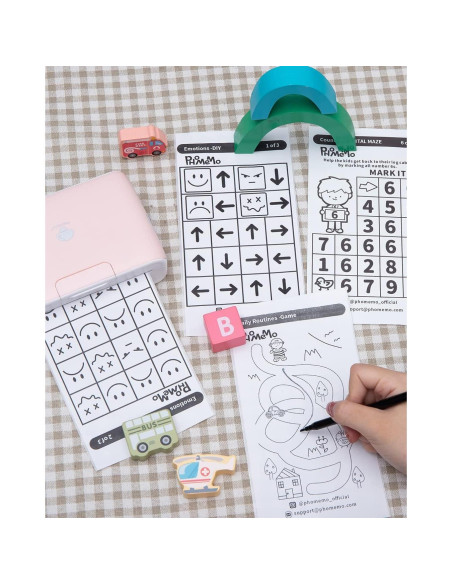 Papel Térmico No Adhesivo Phomemo 110mm 3 Rollos Blanco