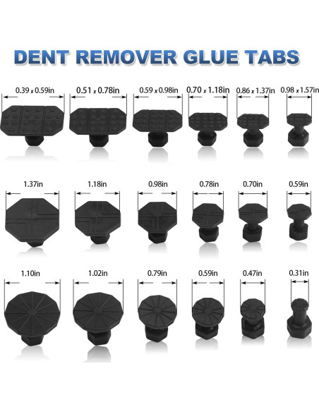 Kit de Reparación de Abolladuras ROADGIVE 75PCS Ergonómico